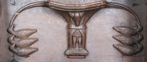 Photo of a Misericord