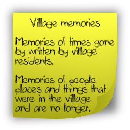 Village Memories graphic